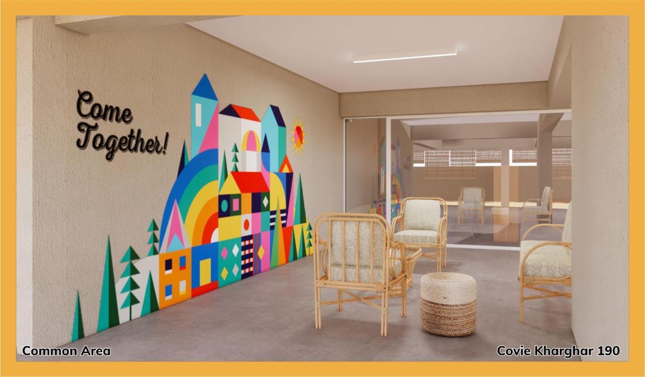 Covie Kharghar 200 Hostel Navi Mumbai Exterior photo