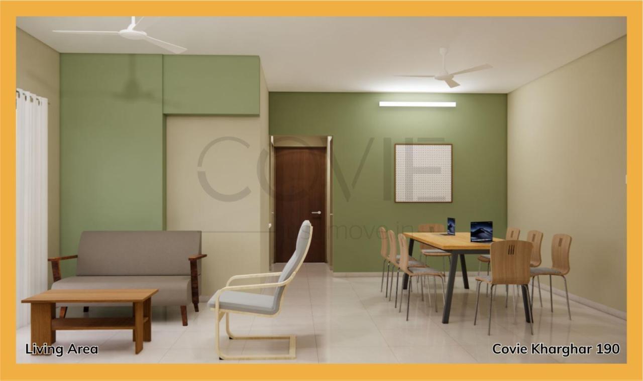 Covie Kharghar 200 Hostel Navi Mumbai Exterior photo